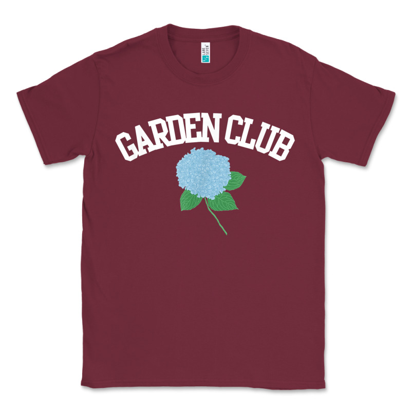 Grandmillennial Hydrangea Style Garden Club Classic Tee by linhVisuals | Teevron