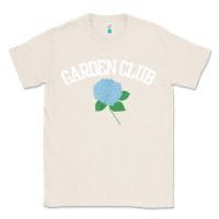 Natural grandmillennial hydrangea style garden club Classic Tee - linhVisuals