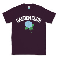 Plum grandmillennial hydrangea style garden club Classic Tee - linhVisuals