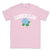 Bubblegum Pink grandmillennial hydrangea style garden club Classic Tee - linhVisuals