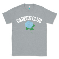 Heather Grey grandmillennial hydrangea style garden club Classic Tee - linhVisuals