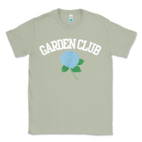 Matcha grandmillennial hydrangea style garden club Classic Tee - linhVisuals