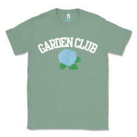 Sage grandmillennial hydrangea style garden club Classic Tee - linhVisuals