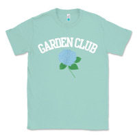 Seafoam grandmillennial hydrangea style garden club Classic Tee - linhVisuals