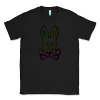Black psychedelic bunny easter day, qsycho bunnies, easter 2022 Classic Tee - linhVisuals