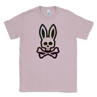 Lilac psychedelic bunny easter day, qsycho bunnies, easter 2022 Classic Tee - linhVisuals