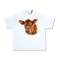 White red angus calf face Urban Heavy Tee - LillyAllenDesigns