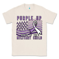 Natural purple up month of the military child Classic Tee - linhVisuals
