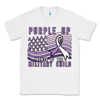 White purple up month of the military child Classic Tee - linhVisuals