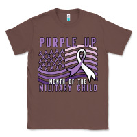 Chestnut purple up month of the military child Classic Tee - linhVisuals