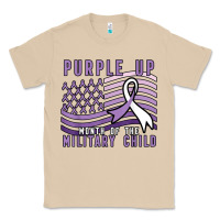 Mushroom purple up month of the military child Classic Tee - linhVisuals