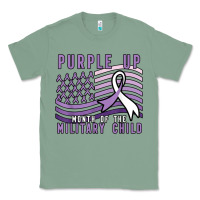 Sage purple up month of the military child Classic Tee - linhVisuals