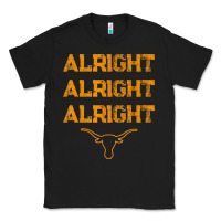 Black texas pride state usa alright alright alright t shirt Classic Tee - linhVisuals