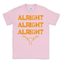 Bubblegum Pink texas pride state usa alright alright alright t shirt Classic Tee - linhVisuals