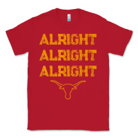 Red texas pride state usa alright alright alright t shirt Classic Tee - linhVisuals