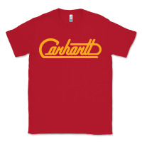 Red CARHARTT Classic Tee - linhVisuals
