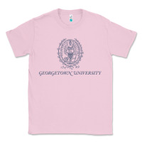Bubblegum Pink georgetown university Classic Tee - linhVisuals