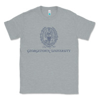 Heather Grey georgetown university Classic Tee - linhVisuals