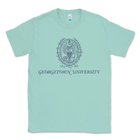 Seafoam georgetown university Classic Tee - linhVisuals