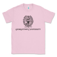 Bubblegum Pink georgetown university Classic Tee - linhVisuals