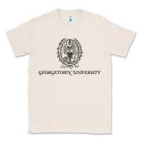 Natural georgetown university Classic Tee - linhVisuals