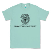 Seafoam georgetown university Classic Tee - linhVisuals