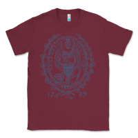 Burgundy georgetown university Classic Tee - linhVisuals