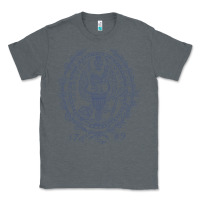 Charcoal Heather georgetown university Classic Tee - linhVisuals