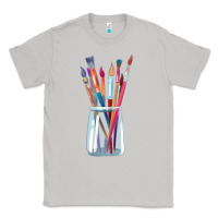 Moon Dust Paint Brushes Classic Tee - linhVisuals