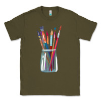 Paint Brushes Classic Tee | Teevron