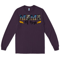Plum western mama of boys Long Sleeve Tee - Artiststas