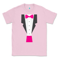 Bubblegum Pink pink tux tuxedo Classic Tee - linhVisuals