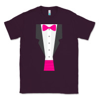 Plum pink tux tuxedo Classic Tee - linhVisuals
