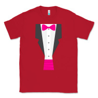 Red pink tux tuxedo Classic Tee - linhVisuals
