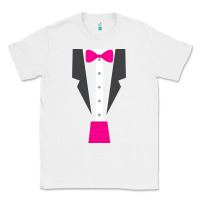 White pink tux tuxedo Classic Tee - linhVisuals