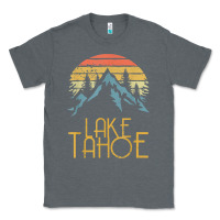 Vintage Lake Tahoe California Nevada Retro T Shirt Classic Tee | Teevron