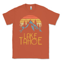 Copper vintage lake tahoe california nevada retro t shirt Classic Tee - linhVisuals