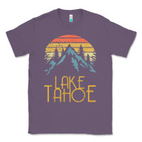 Lavender vintage lake tahoe california nevada retro t shirt Classic Tee - linhVisuals