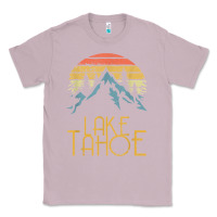 Lilac vintage lake tahoe california nevada retro t shirt Classic Tee - linhVisuals