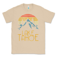 Mushroom vintage lake tahoe california nevada retro t shirt Classic Tee - linhVisuals