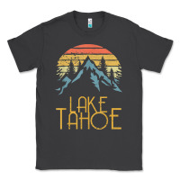 Smoke vintage lake tahoe california nevada retro t shirt Classic Tee - linhVisuals