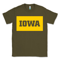 Army Green University of Iowa, UIowa, Iowa, apparel Classic Tee - linhVisuals