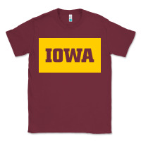Burgundy University of Iowa, UIowa, Iowa, apparel Classic Tee - linhVisuals