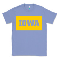 Colony Blue University of Iowa, UIowa, Iowa, apparel Classic Tee - linhVisuals