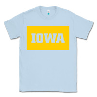 Dusty Blue University of Iowa, UIowa, Iowa, apparel Classic Tee - linhVisuals