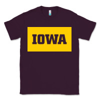 Plum University of Iowa, UIowa, Iowa, apparel Classic Tee - linhVisuals