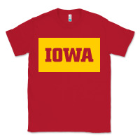 Red University of Iowa, UIowa, Iowa, apparel Classic Tee - linhVisuals