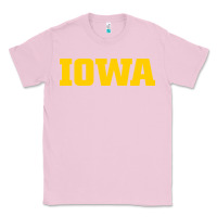 Bubblegum Pink university of iowa, Apparel Classic Tee - linhVisuals