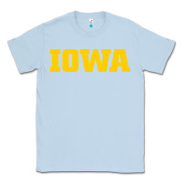 Dusty Blue university of iowa, Apparel Classic Tee - linhVisuals