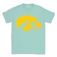 Seafoam university of iowa athletics teams gear Classic Tee - linhVisuals